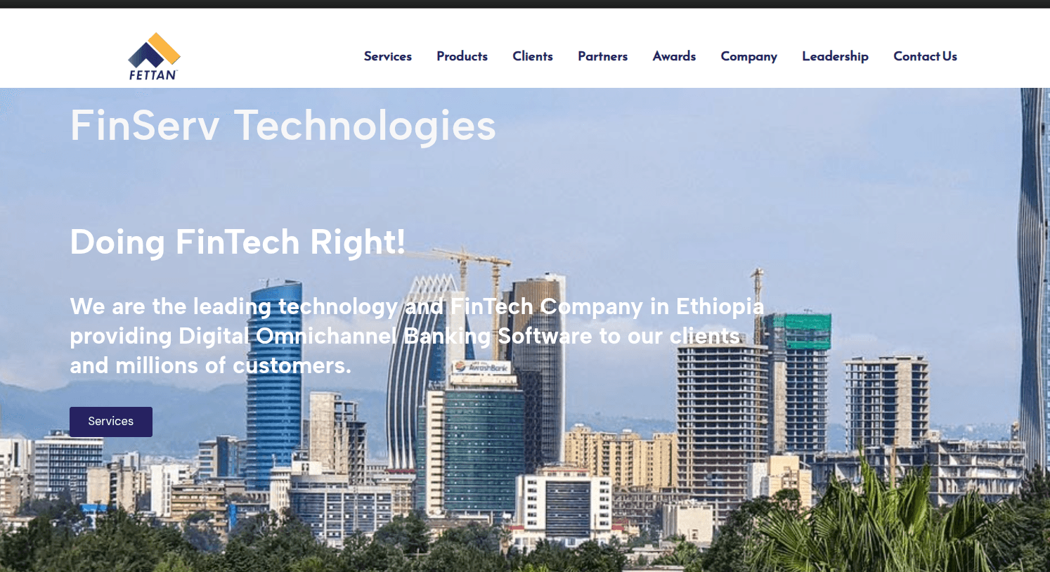 FinServ Technologies main Website